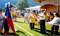 Moderation eines internationalen Sporttages der Gesellschaft JEKA in sterreich